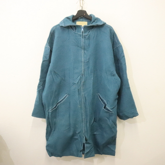 q177 80sビンテージ LAPARKA ウールコート■1980年代製 約XLサイズくらい レディース ブルー アメカジ ストリート 古着 古着卸 激安拍卖