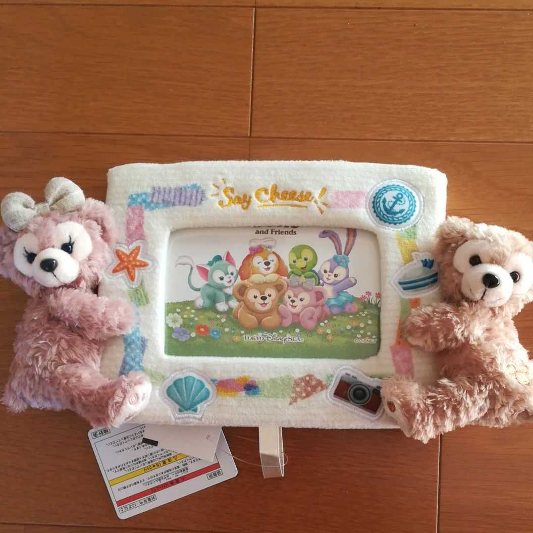 お顔厳選 ★ マルチフレーム ★ ディズニー ダッフィーフレンズ Say cheese セイチーズ ★ ダッフィー シェリーメイ拍卖