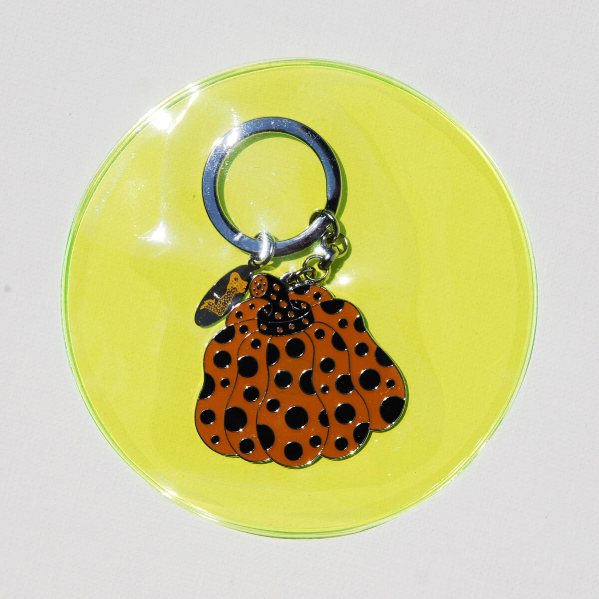 草間彌生 YAYOI KUSAMA キーリング 南瓜 イエロー拍卖