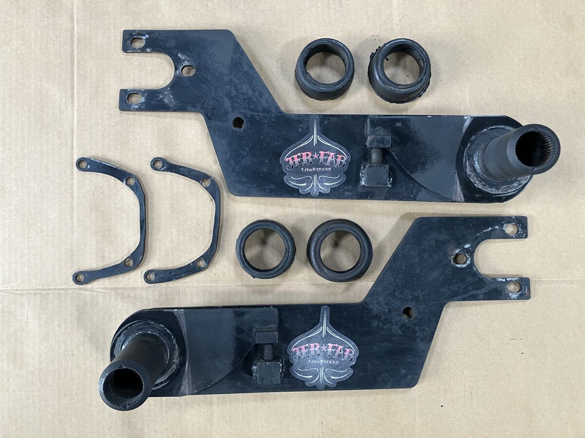 空冷VW 空冷ワーゲン 空冷ビートル 約4インチ ロワード アジャスタブル リア スプリングプレート ペア 52年〜59年拍卖