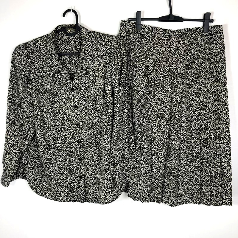 レリアン Leilian セットアップ シャツ スカート 15+サイズ 868442拍卖