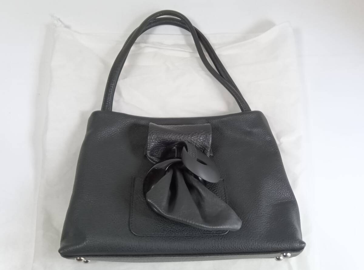 ランゼッティ イタリア製 ハンドバッグ 黒系 LANZETTI 拍卖