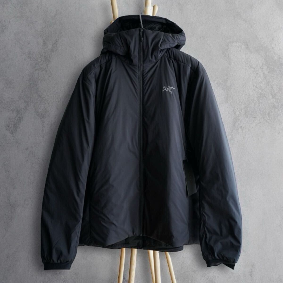 【廃番 新品 国内正規】ARC'TERYX Atom Heavyweight Hoody Men's Black L アークテリクス アトム ヘビーウェイト フーディ 中綿 ブラック拍卖
