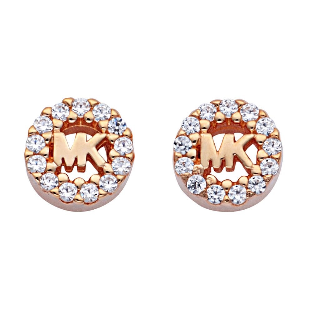 並行輸入品 マイケルコース ピアス MICHAEL KORS MKロゴ パヴェ スタッド MKC1033AN791拍卖