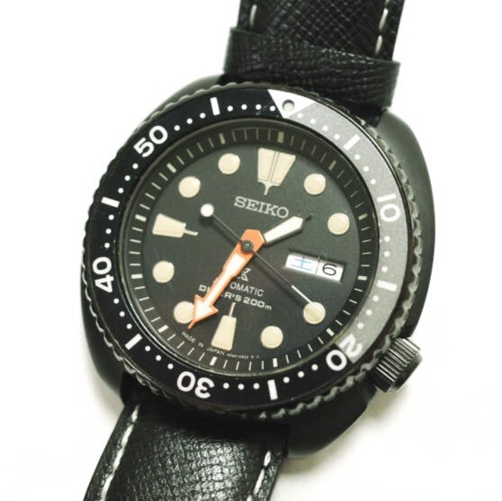 SEIKO セイコー 日本製 国内300本限定 PROSPEX SBDY005 Black Turtle ブラックタートル ウォッチ 腕時計 自動巻き g23907拍卖