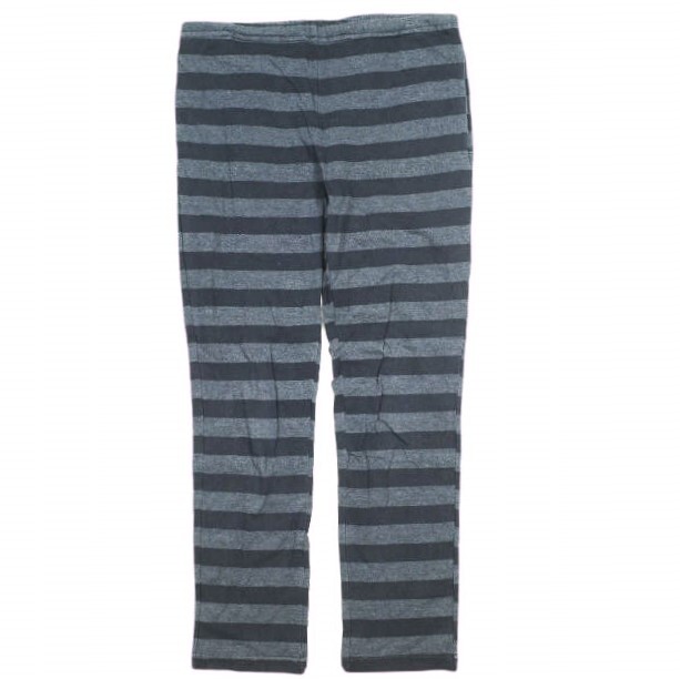 FWK by ENGINEERED GARMENTS エンジニアードガーメンツ ストライプコットンニットジャージーパンツ 1 NAVY ボーダー イージー g13995拍卖