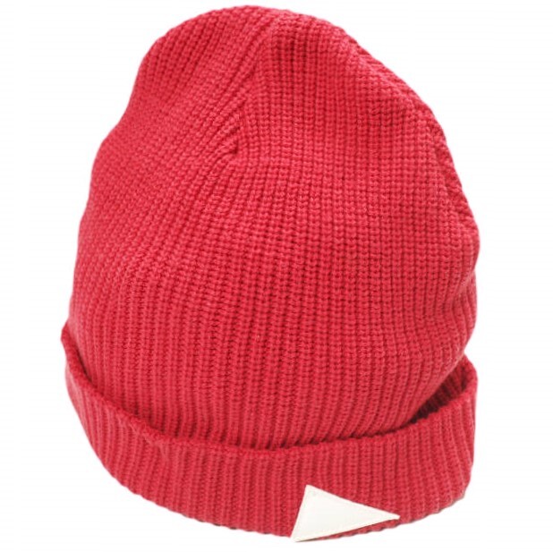 Pilgrim Surf+Supply ピルグリム サーフ+サプライ Pennant Logo Cotton Beanie ペナントロゴコットンニットキャップ レッド BEAMS ビーニー拍卖