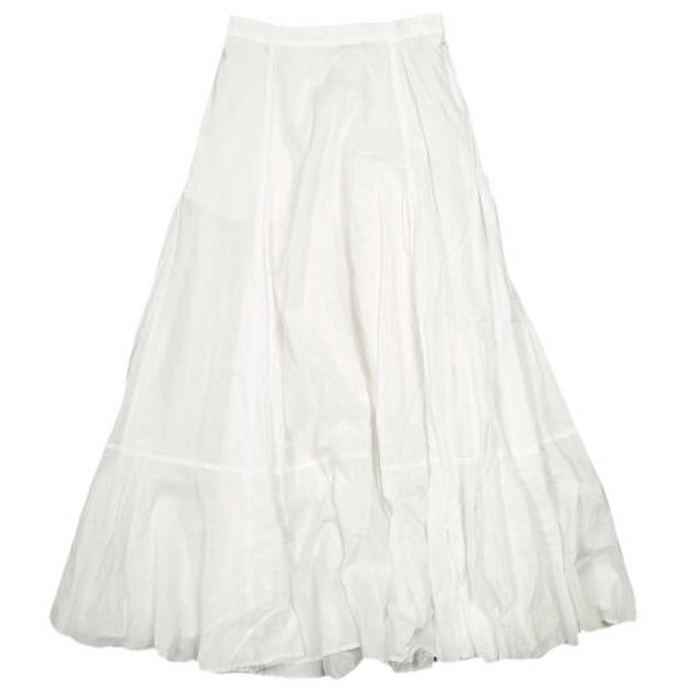 CEaRET シーレット 23SS 日本製 フレアーボリュームスカート 231027 2 WHITE イージー ボトムス g23591拍卖