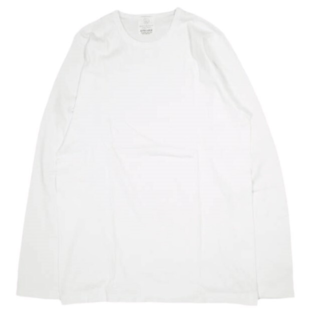 新品 BEAUTY&YOUTH UNITED ARROWS フライスクルーネックロングスリーブカットソー 1212-113-5568 XL WHITE 長袖 Tシャツ トップス g9742拍卖