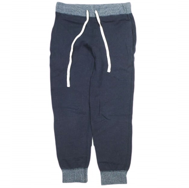 BEAMS BOY ビームスボーイ 日本製 バイカラー スウェットパンツ 13-24-0065-654 ONE SIZE NAVY リブ ボトムス g13942拍卖
