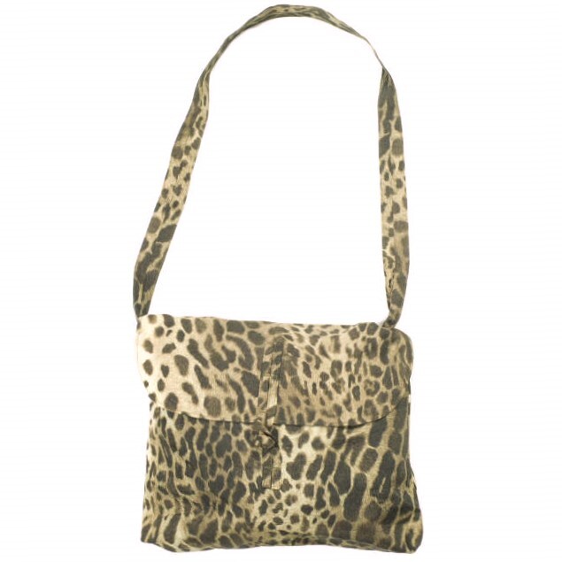 INFIELDER DESIGN x BEAMS BOY インフィールダーデザイン ビームスボーイ 別注 レオパードプリント ショルダーバック Brown カバン g13923拍卖