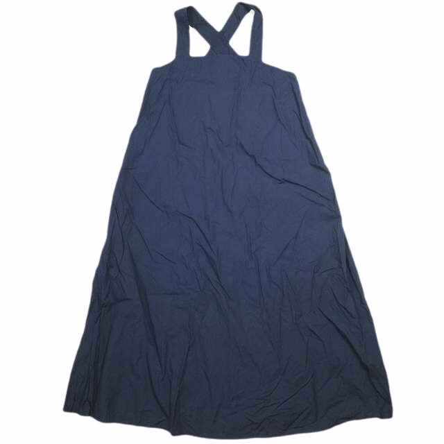 FWK by ENGINEERED GARMENTS エンジニアードガーメンツ CROSS BACK DRESS クロスバックドレス コットンブロードクロス 1 NAVY ワンピース拍卖