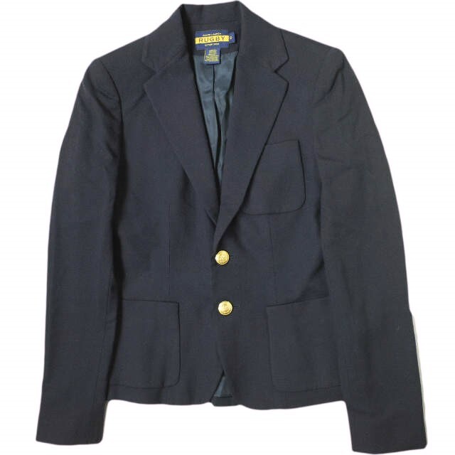 RUGBY RALPH LAUREN ラグビーラルフローレン 金ボタン ウールブレザー WMRGJKTS5S00041 0 NAVY テーラードジャケット アウター g18252拍卖