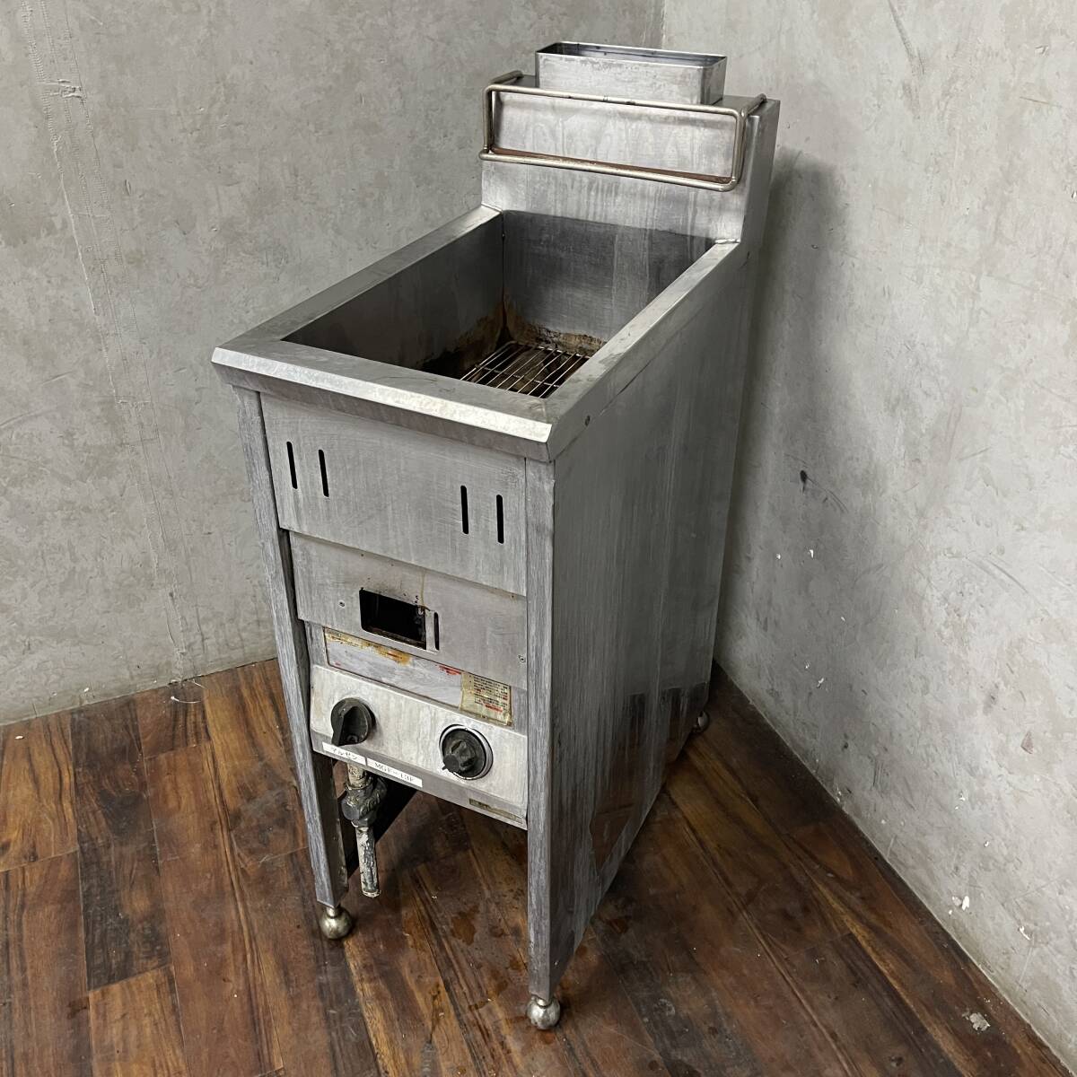 ww5/7 マルゼン MGF-13FG ガスフライヤー 都市ガス用 中古 動作未確認 店舗 店舗用品 厨房 厨房機器 業務用 ※ジャンク ★直接引取歓迎拍卖