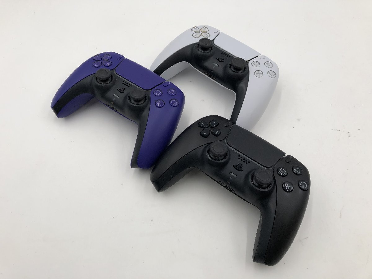 ♪▲【SONY ソニー】PS5 ワイヤレスコントローラー 3点セット CFI-ZCT1J まとめ売り 0930 6拍卖