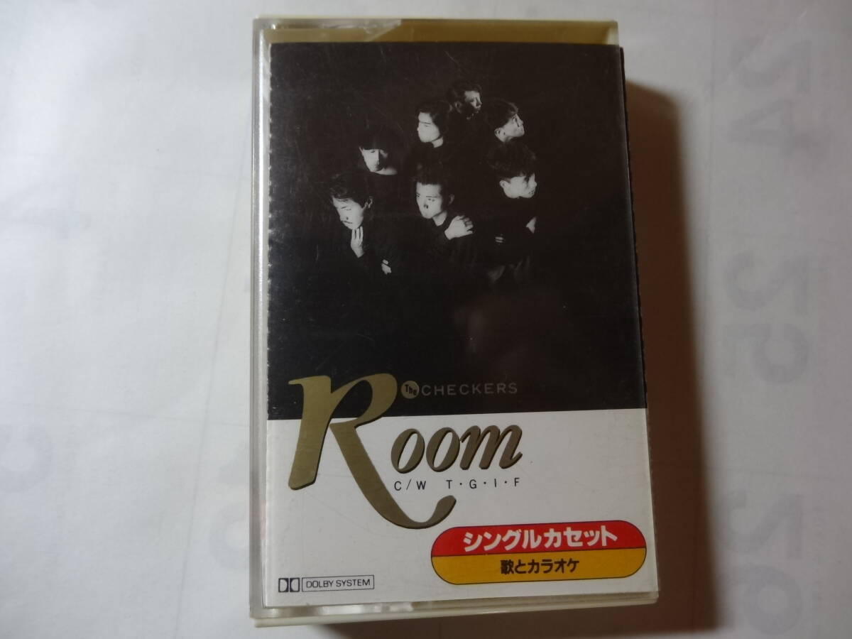 シングル カセットテープ チェッカーズ「 ルーム、T G I F、」拍卖