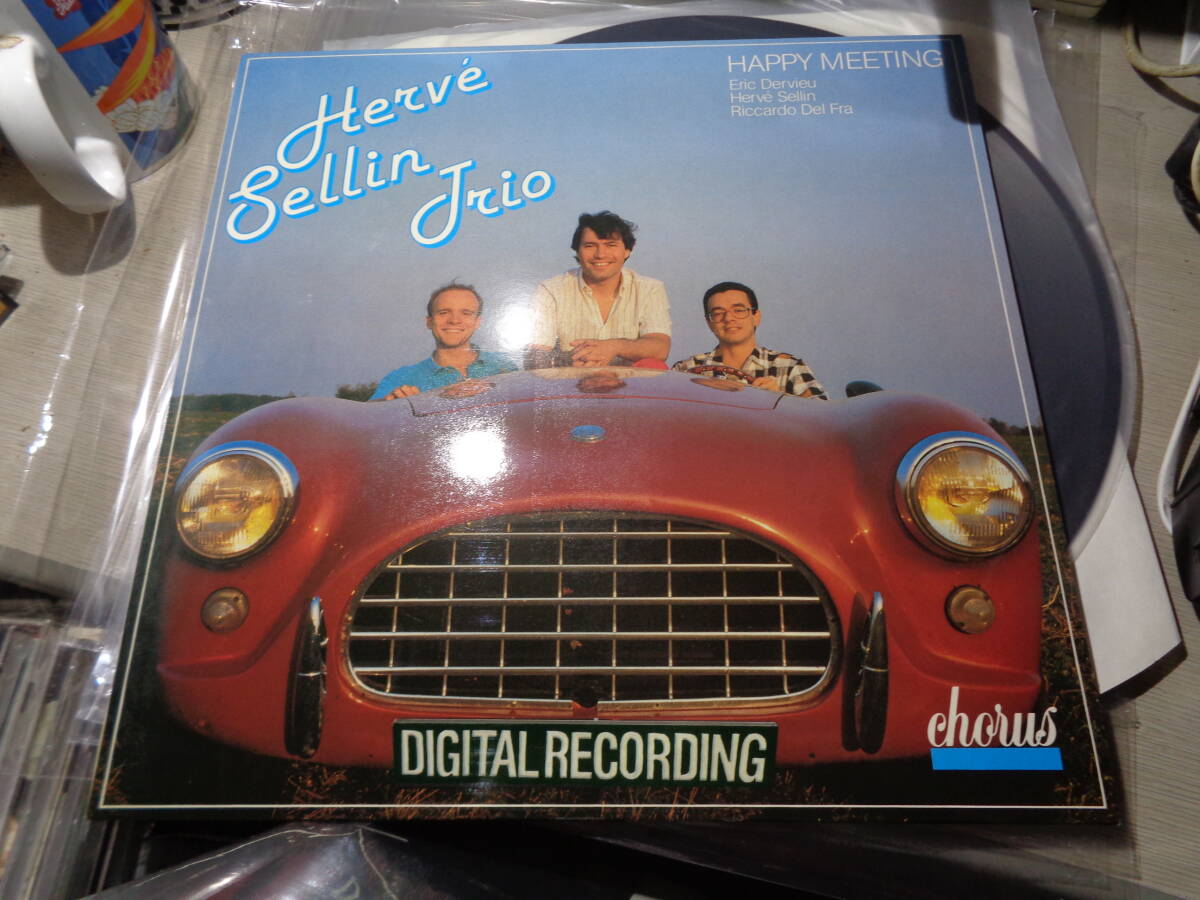 エルヴェ・セラン,HARVE SELLIN TRIO/HAPPY MEETING(FRANCE/CHORUS:33.762(33762) UNPLAYED/MINT LP拍卖