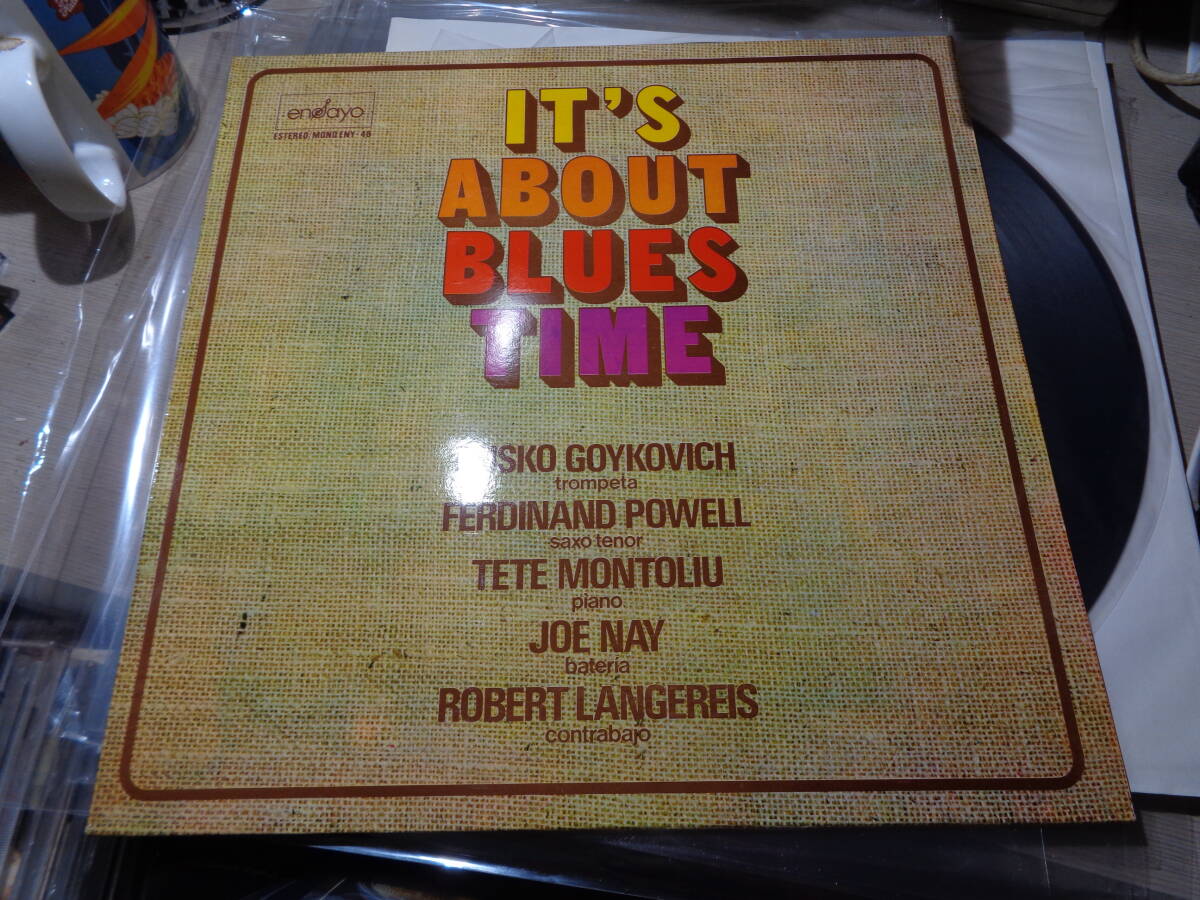 ダスコ・ゴイコヴィッチ,DUSKO GOYKOVICH/IT'S ABOUT BLUES TIME(SPAIN/ENSAYO:ENY-48 STEREO ORG. MAROON LABEL UNPLAYED/MINT LP/A*1,B*1拍卖