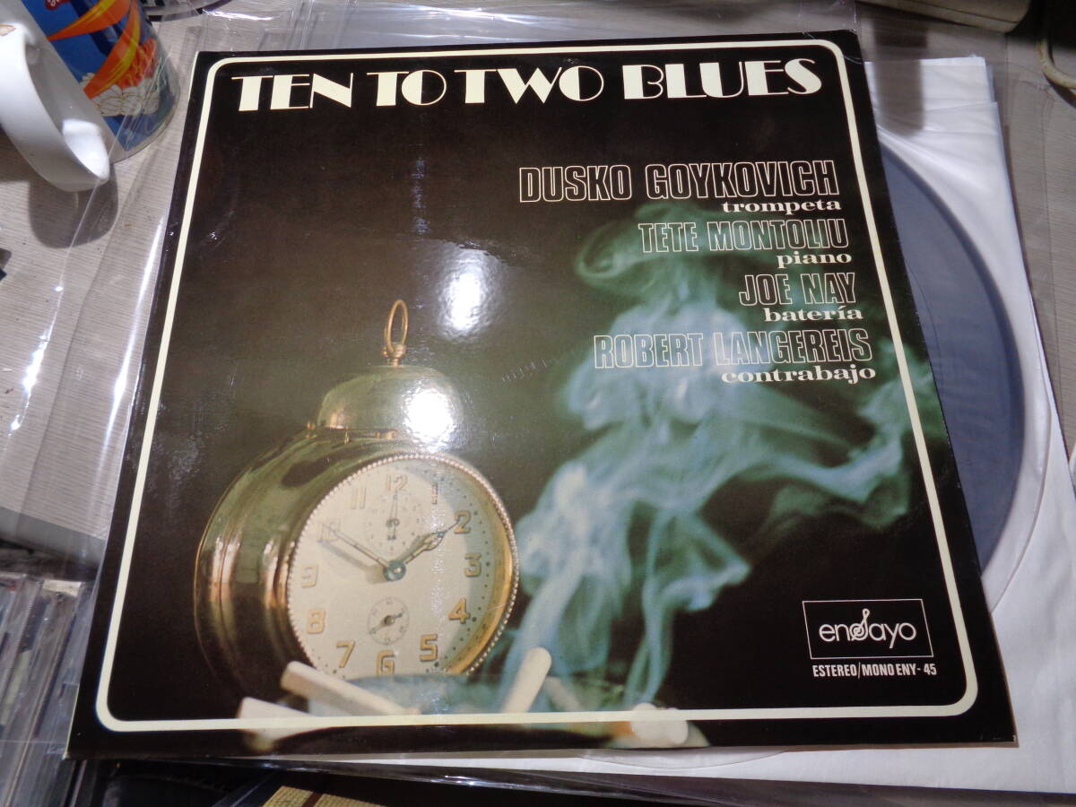 ダスコ・ゴイコヴィッチ,DUSKO GOYKOVICH/TEN TO TWO BLUES(SPAIN/ENSAYO:ENY-45 STEREO ORG. MAROON LABEL UNPLAYED/MINT LP/A*2,B*1拍卖