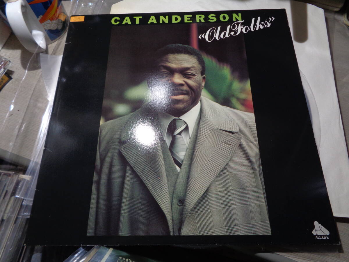 キャット・アンダーソン,CAT ANDERSON/OLD FOLKS(FRANCE/ALL LIFE:AL 004 STEREO UNPLAYED/MINT LP拍卖