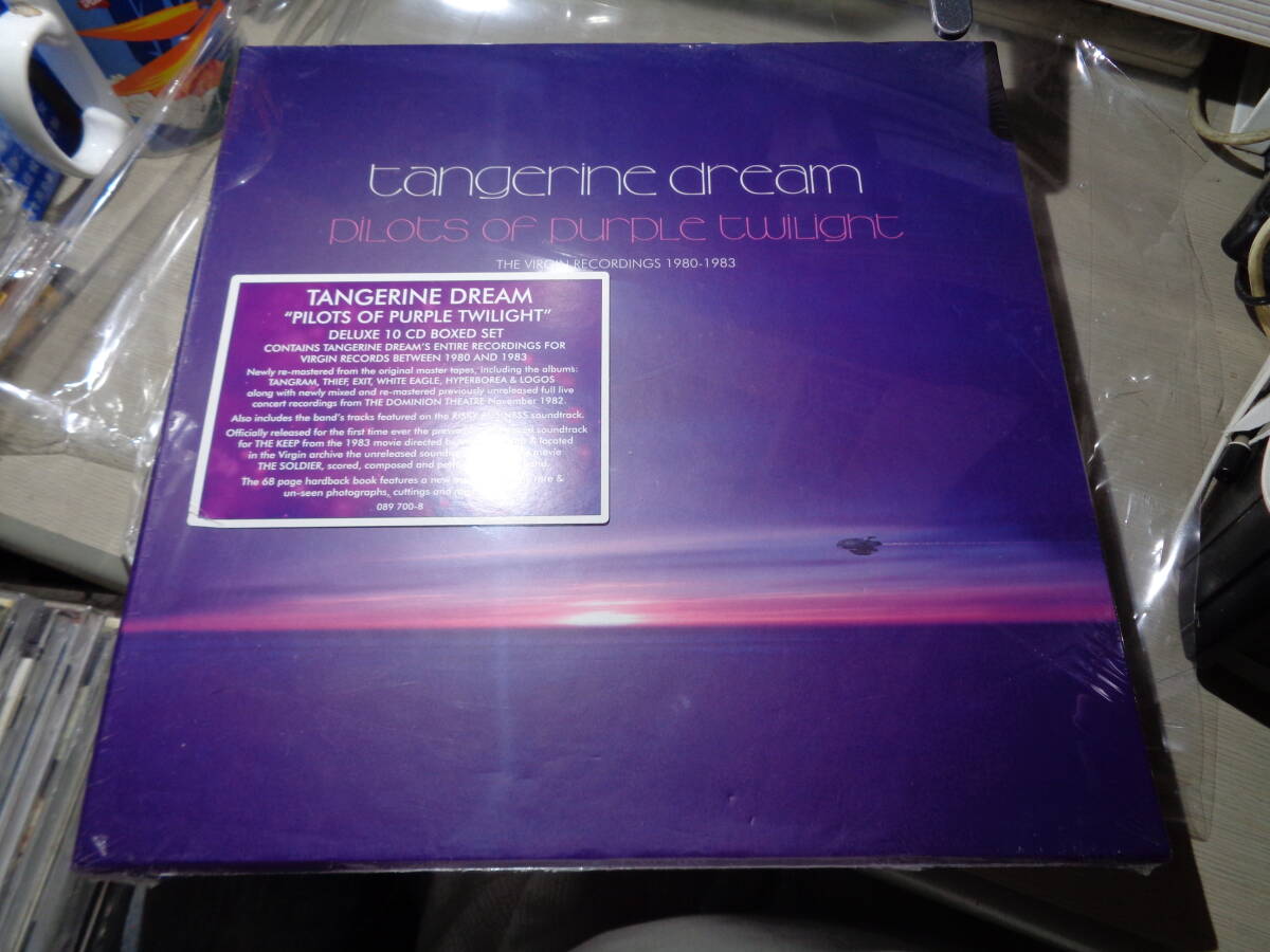 未開封/タンジェリン・ドリーム,TANGERINE DREAM/PILOTS OF PURPLE TWILIGHT(GER/Virgin:089 700-8 DELUXE 10 CD BOXED SET/STILL-SEALED拍卖