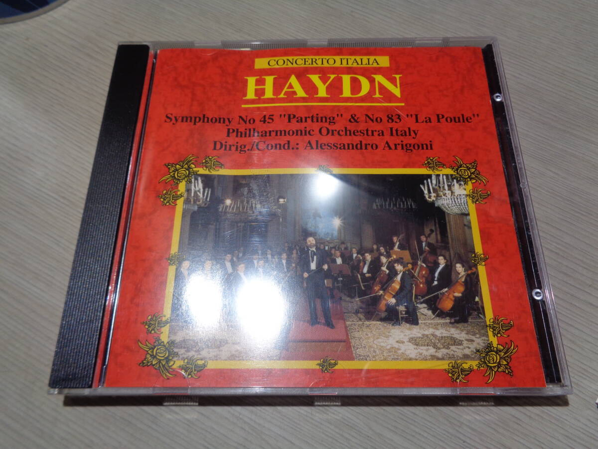 アレッサンドロ・アリゴーニ,ALESSANDRO ARIGONI,PHILHARMONIC ORCHESTRA ITALY/HAYDN:PARTING & LA POULE(ZYX MUSIC:CL 5013-2 CD拍卖