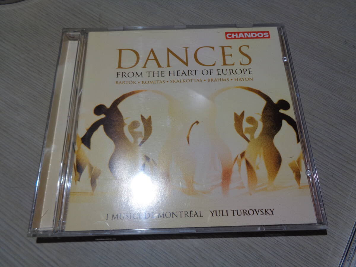 ユーリ・トゥロフスキー,YULI TUROVSKY,I MUSICI DE MONTREAL/DANCES FROM THE HEART OF EUROPE(CHANDOS:CHAN 10094 MINT CD拍卖