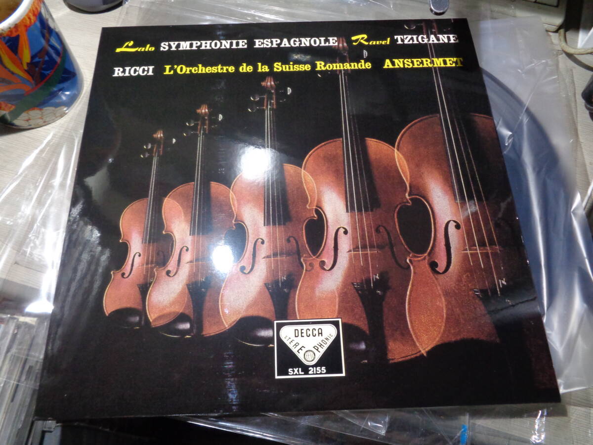 リッチ,RUGGIERO RICCI,ERNEST ANSERMET/LALO:SYMPHONIE ESPGNOLE,RAVEL:TZIGANE(SPEAKERS CORNER RE DECCA SXL 2155 180g UNPLAYED LP拍卖