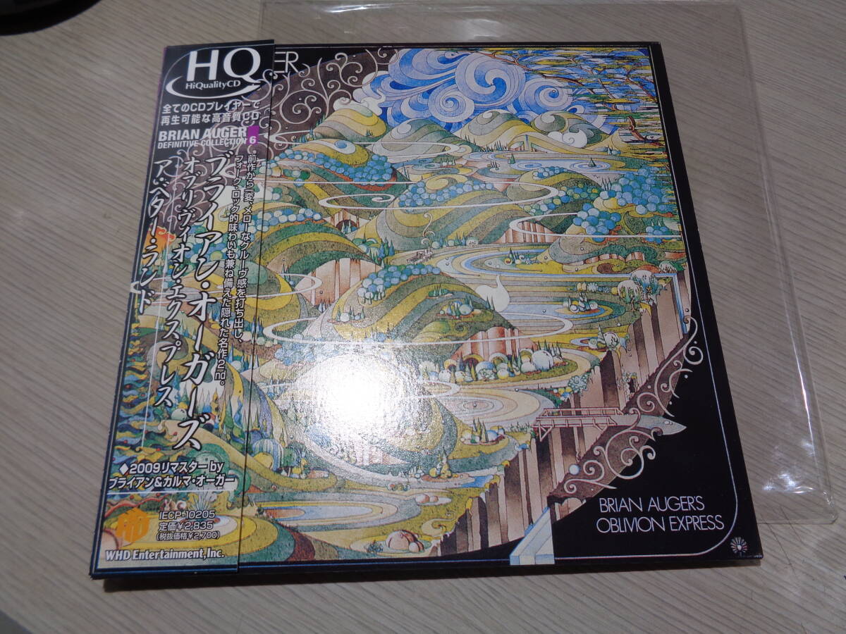 ブライアン・オーガー,BRIAN AUGER'S OBLIVION EXPRESS/A BETTER LAND(JAPAN/WHD:IECP-10205 OUT OF PRINT PAPER SLEEVE HQCD with Obi拍卖