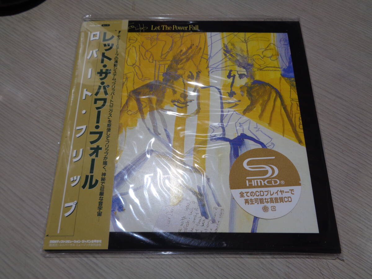 未開封/ロバート・フリップ/レット・ザ・パワー・フォール(DGM:POCS-1882 OUT OF PRINT STILL-SEALED PAPER SLEEVE SHM-CD/ROBERT FRIPP拍卖