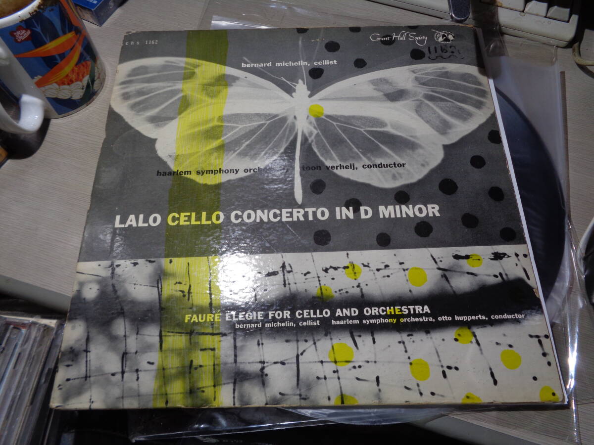ベルナール・ミシュラン,BERNARD MICHELIN,TOON VERHEIJ/LALO:CELLO CONCERTO IN D MINOR(USA/CHS:CHS 1162 MONO DG/FLAT LP拍卖