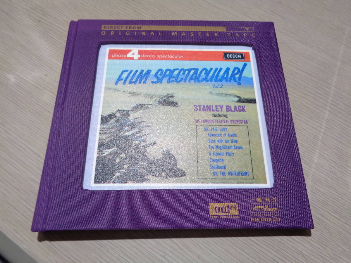 スタンリー・ブラック,STANLEY BLACK,THE LONDON FESTIVAL ORCHESTRA/FILM SPECTACULAR! VOL.2(Fim:FIM XR24 070 AUDIOPHILE xrcd24拍卖
