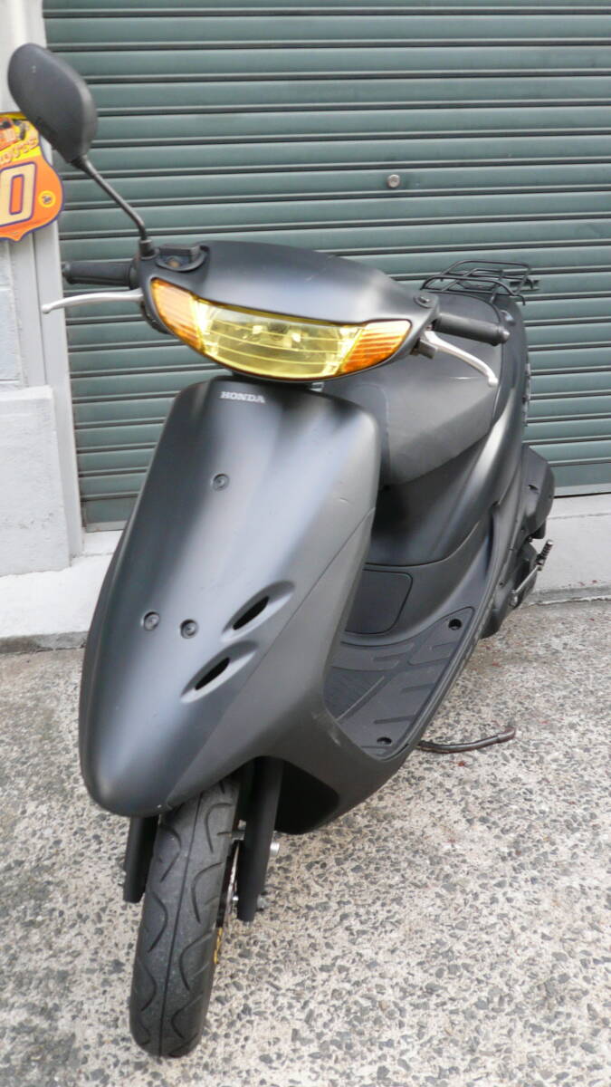 ホンダ ライブディオ ZX AF35 ZX マットブラック ペイント済み 実働 自賠責保険付き拍卖