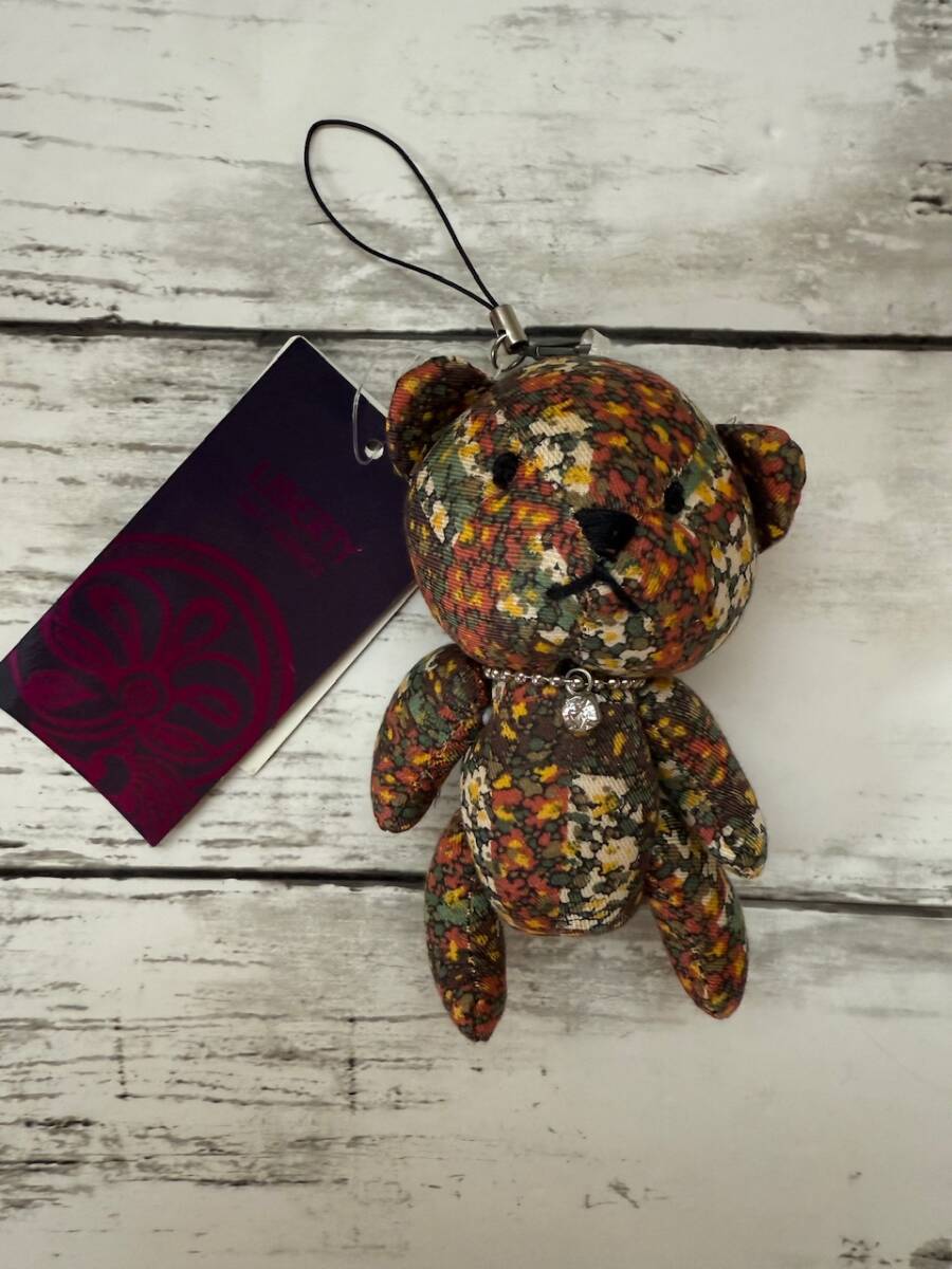 未使用★LIBERTY リバティ/earth music&ecology アースミュージック★コラボ ぬいぐるみ ストラップ くま拍卖