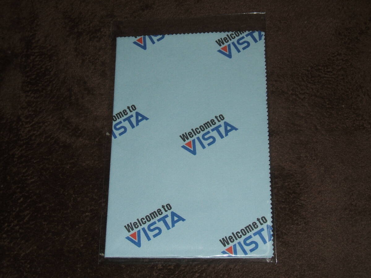 当時物 トヨタ ビスタ クリーニングクロス Welcome to VISTA ビスタ販売店販促グッズクレスタカムリカレンファンカーゴターセルMR-2セラ拍卖