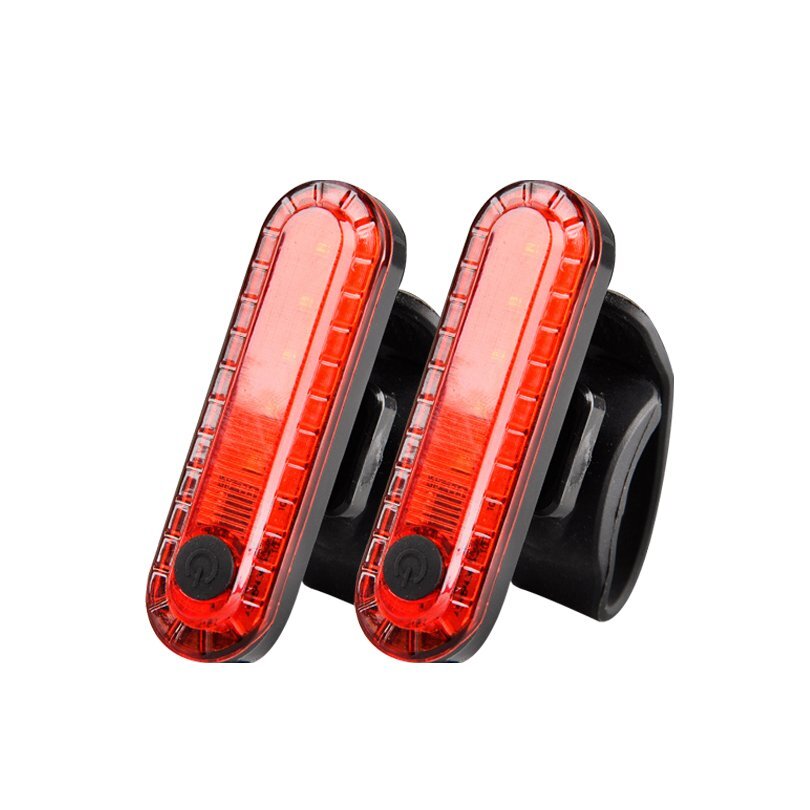自転車 LED テールライト リアライト セーフティーライト USB電池式 コンパクト 軽量 防水 工具不要で取り付け 自転車テールライト拍卖