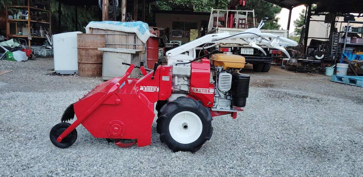 バーディー(オレック)BC-70 芝刈り機 ハンマー刃 芝刈り機2機種 S70-M80 ガソリンエンジン搭載 湖西市中古品 動作確認済拍卖
