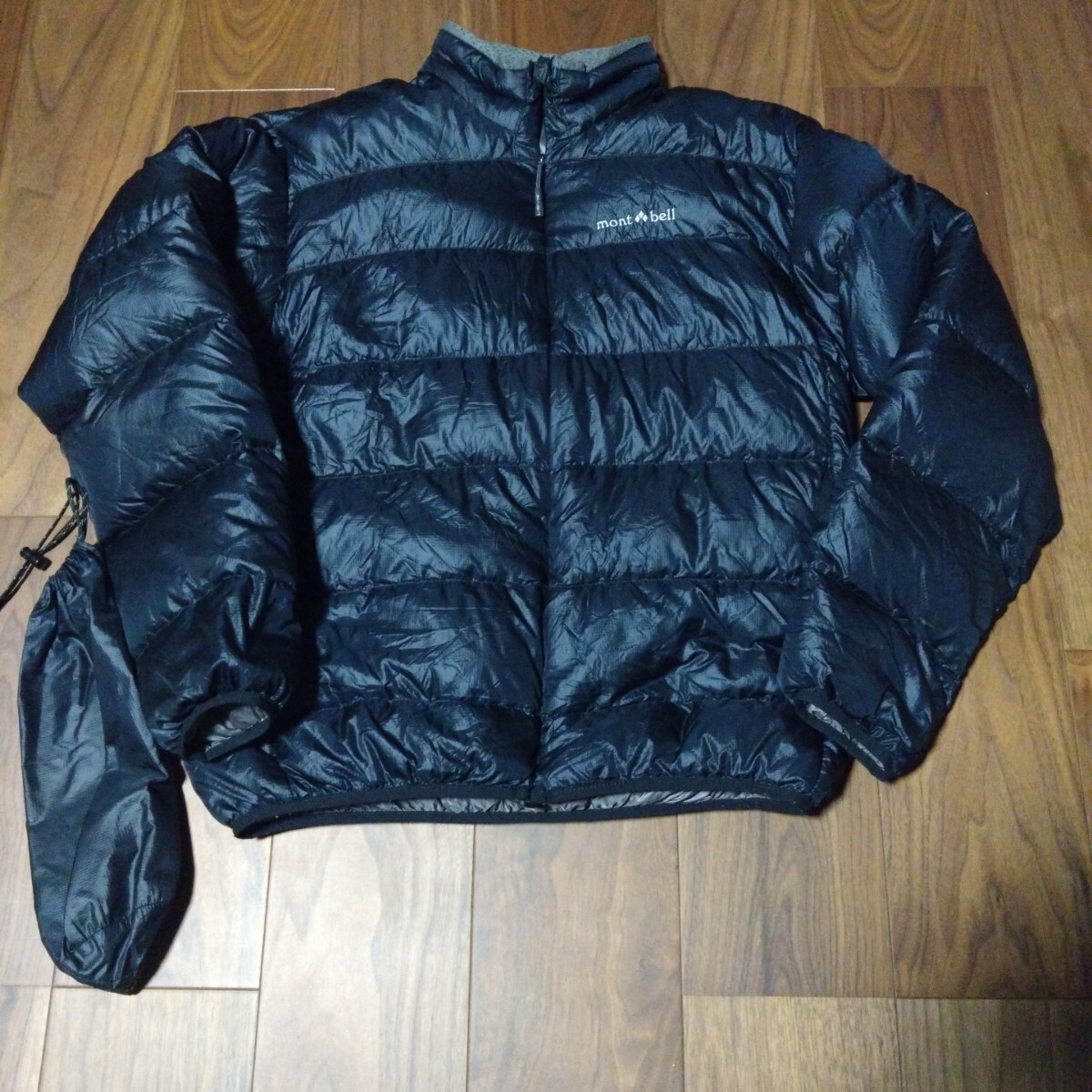 ★モンベル★mont-bell★ ダウンジャケット ネイビー★拍卖