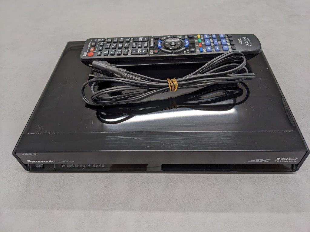 ★☆送料無料【パナソニック・スカパー4K対応プレミアムサービスチューナー(衛星光両対応)・TZ-WR4KP】☆★拍卖