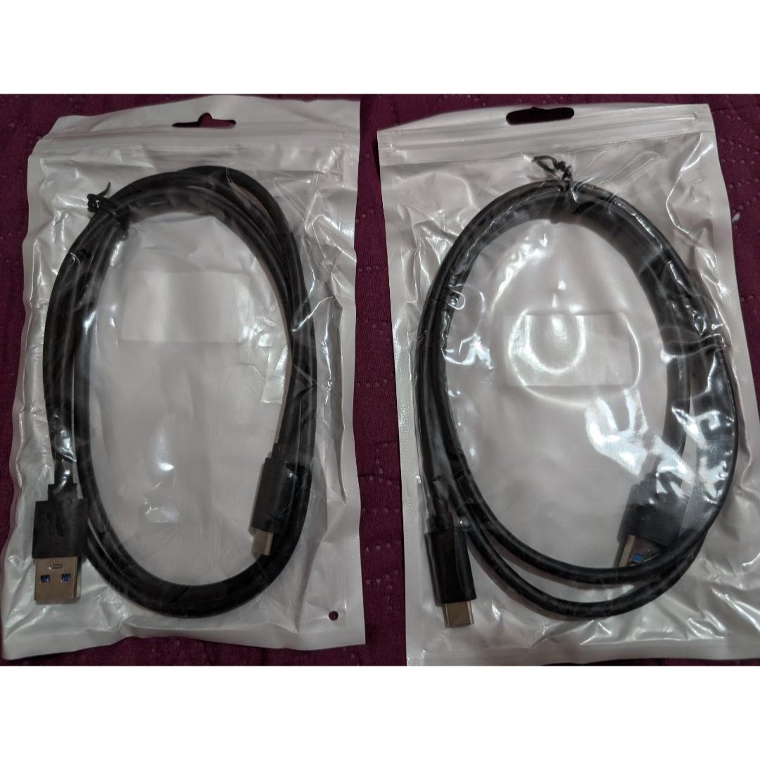 2本 新品 USB Type-C ケーブル 1m 3A 高速充電 高速データ転送拍卖