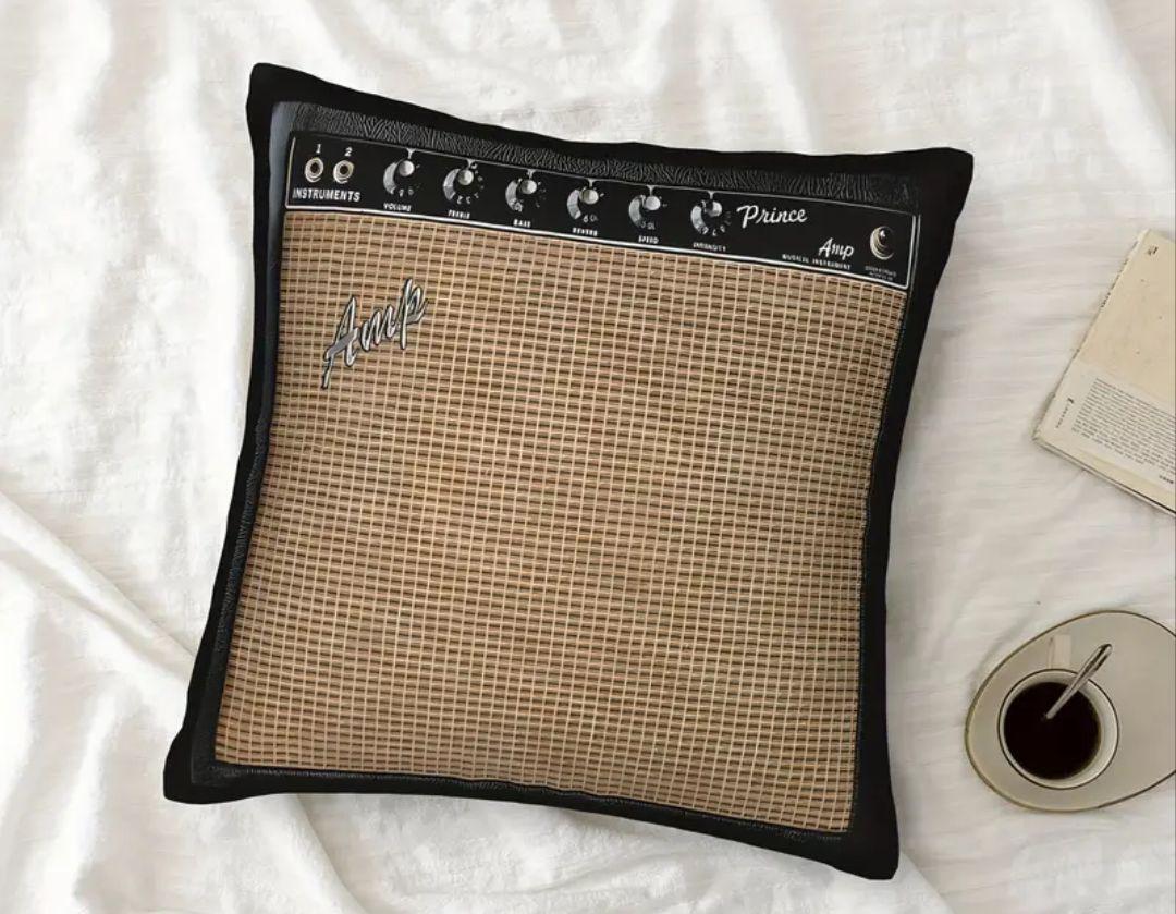 ギターアンプ型 クッションカバー 45x45cm 拍卖