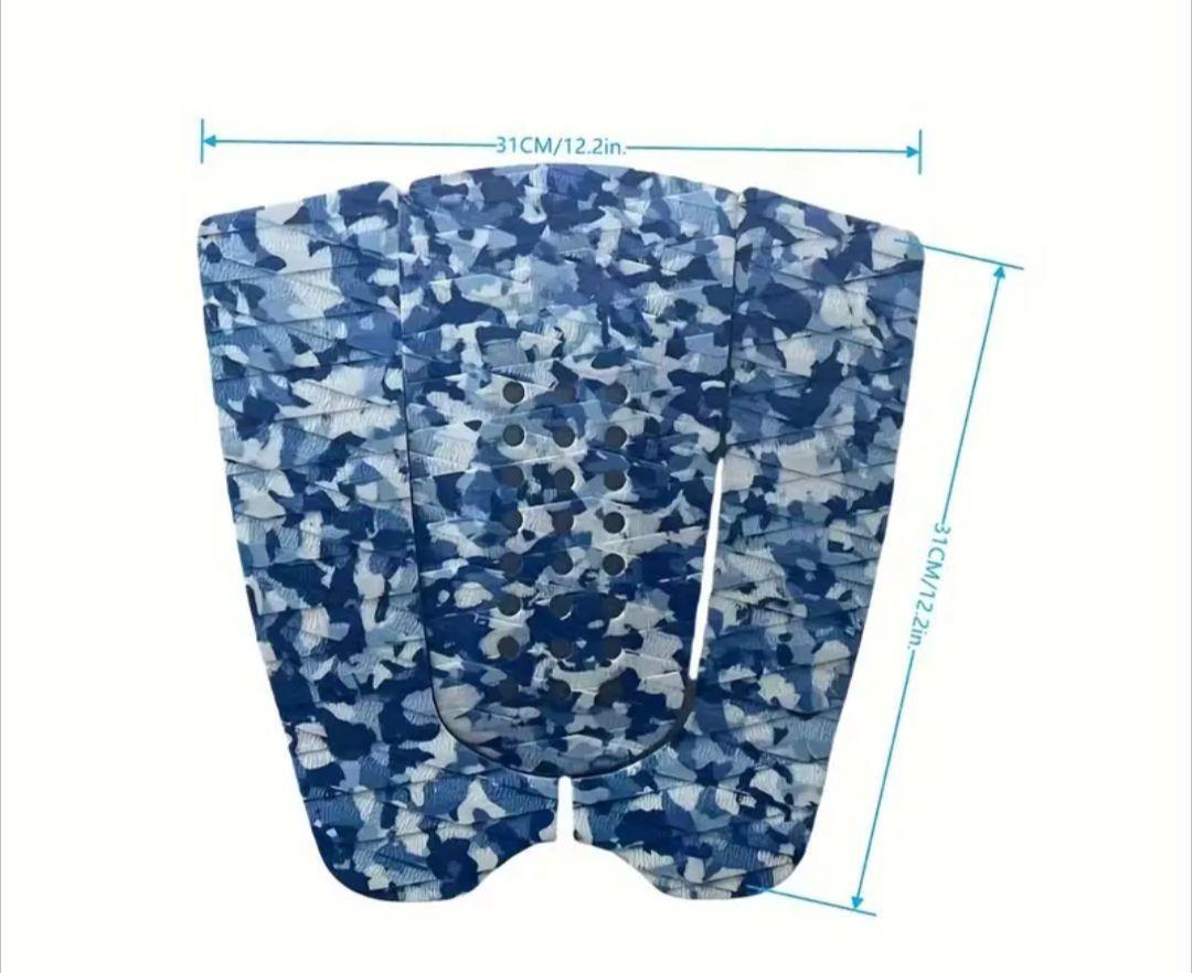 サーフボード デッキパッド 青 カモフラージュ サーフィン 迷彩拍卖