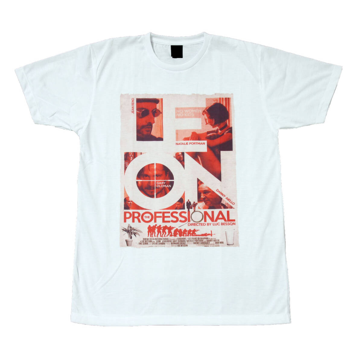 映画Tシャツ レオン マチルダ おしゃれ ファッション 人気 殺し屋 デザイン ストリート おもしろTシャツ メンズ 半袖★tsr0444-wht-l拍卖