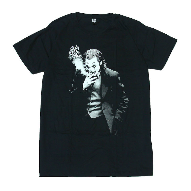 ジョーカー ホアキン・フェニックス JOKER 映画Tシャツ ストリート系 デザインTシャツ おもしろTシャツ メンズ 半袖★tsr0486-blk-l拍卖