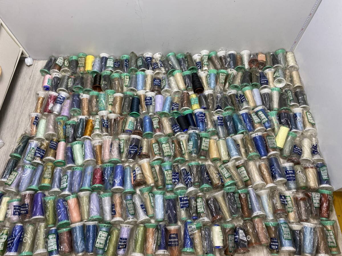 10/19 *3★ミシン糸★大量 まとめ売り キング など ハンドクラフト【中古品/現状品】拍卖