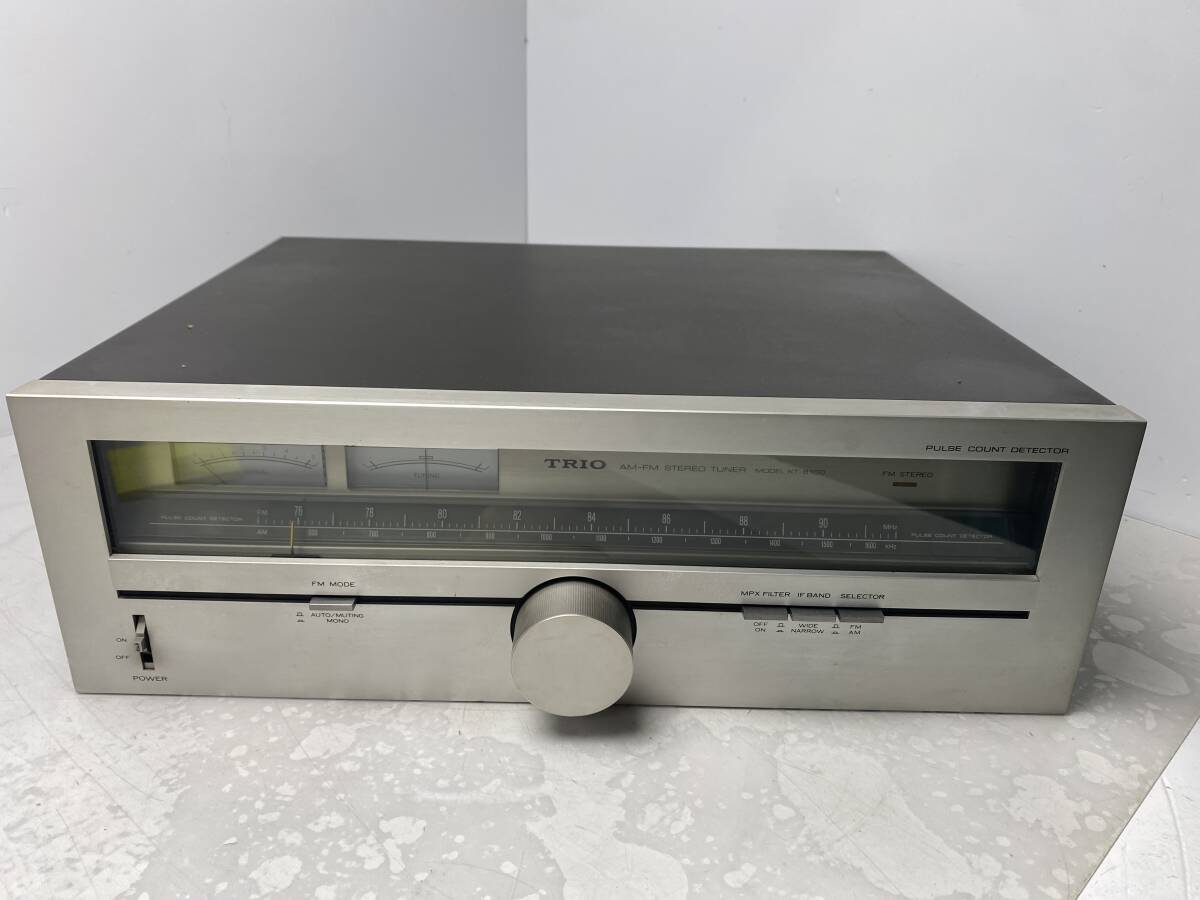 10/20★TRIO トリオ★KT-8100 AM FM ステレオチューナー【中古品/現状品/動作未確認ジャンク】拍卖
