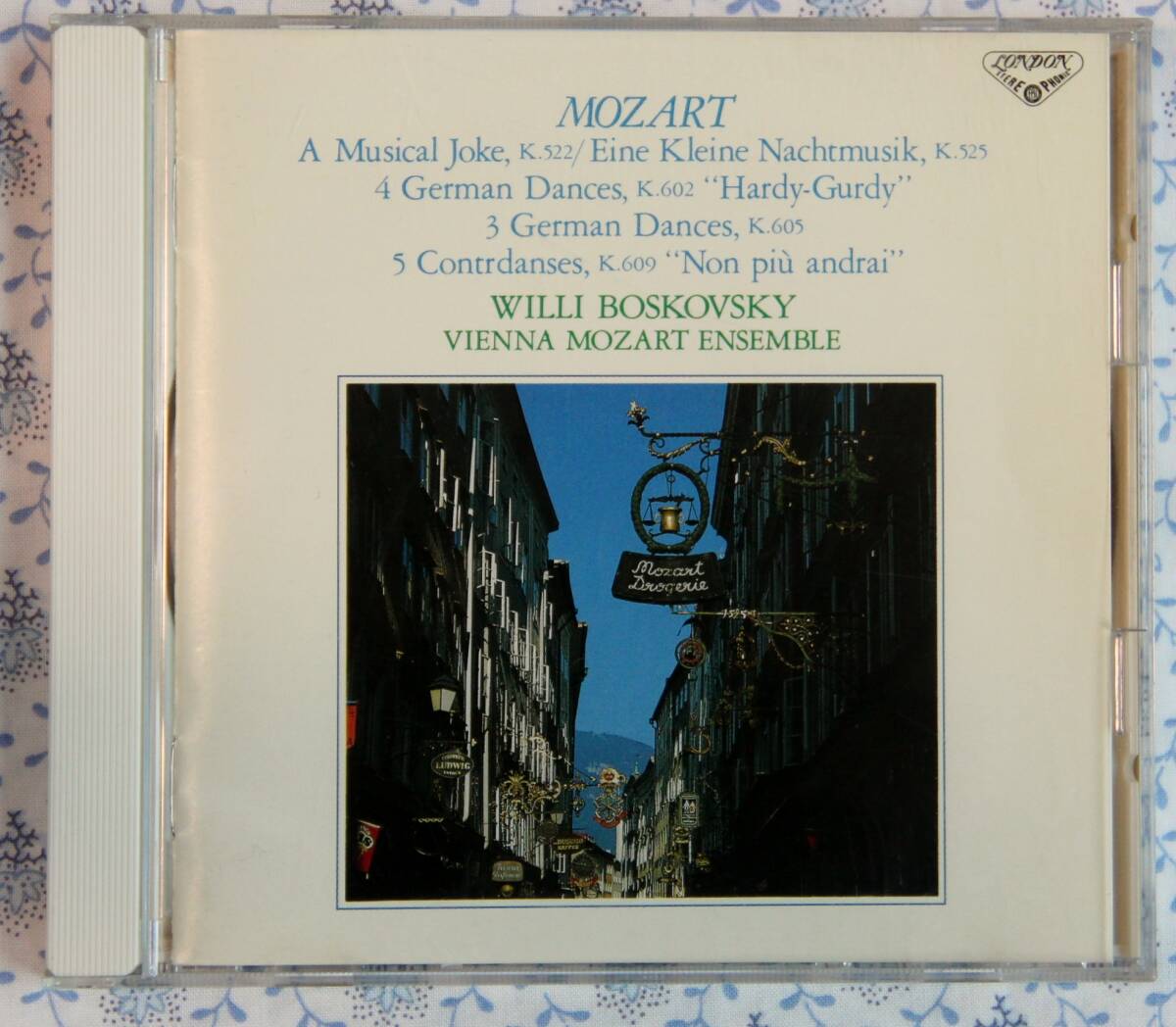 CD モーツアルト 音楽の冗談他 ウィリー・ボスコフスキー指揮 中古拍卖