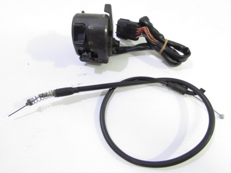 ドゥカティ SS1000DS 実動車外し 純正 左 ハンドルスイッチBOX チョークワイヤー付 検※ SS900 IE 999S 900SS MS4R S2R モンスター 166K20拍卖