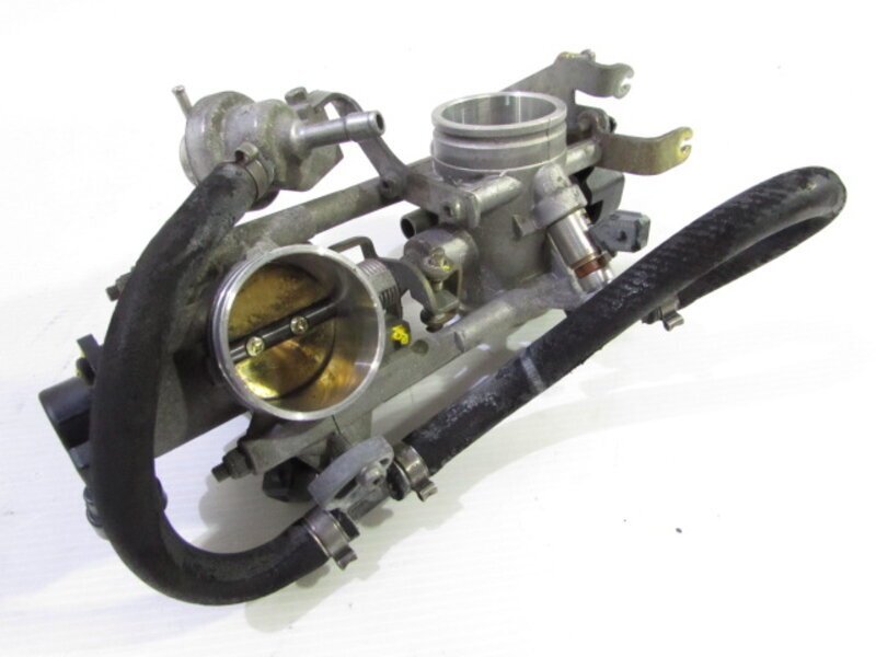 ドゥカティ SS1000DS 実動車外し 純正 スロットルボディ インジェクター 調子良好 検※ SS900 IE 999S 900SS MS4R S2R 998S SS750 166K15拍卖