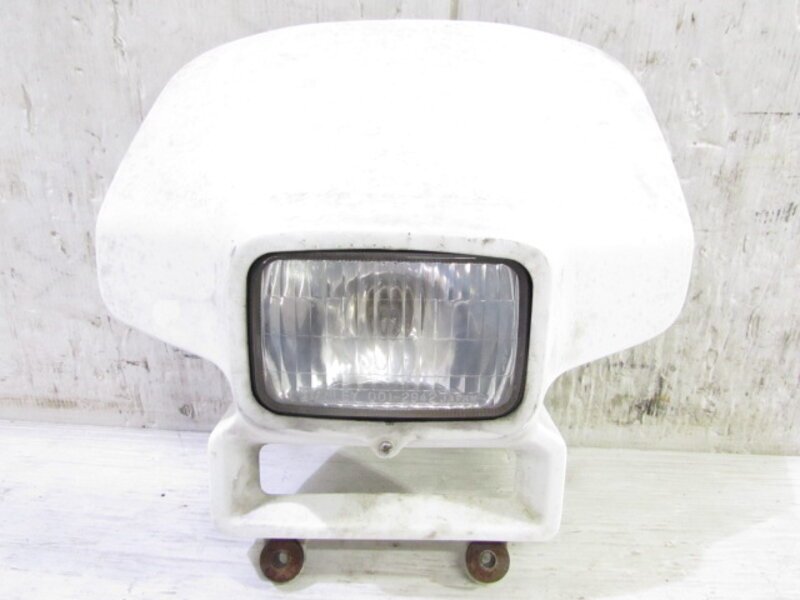 XL200R MD14 希少!! 純正 ライトカウル ライト付 破損なし 点灯OK 検※ MD06 シルクロード CT250S XL250S XR250 MD03 パリダカ バハ 166H31拍卖